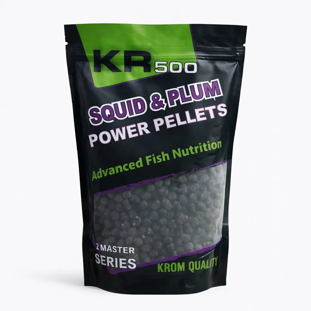 Pellets Krom Quality KR500 power Squid & Plum 8MM 800G