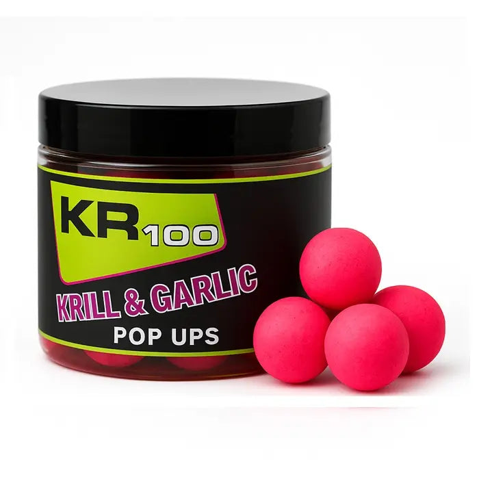 Pop Ups Krom Quality KR100 Krill & Garlic Pink 15mm