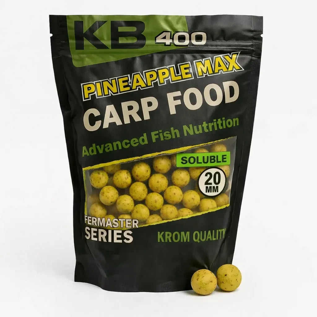 Boilies Soluble Krom Quality KR400 Pineapple Max 20mm 800G