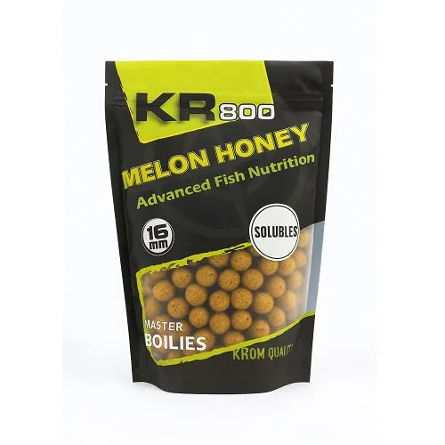 Boilies Soluble Krom Quality KR800 Melon Honey 16mm 800G