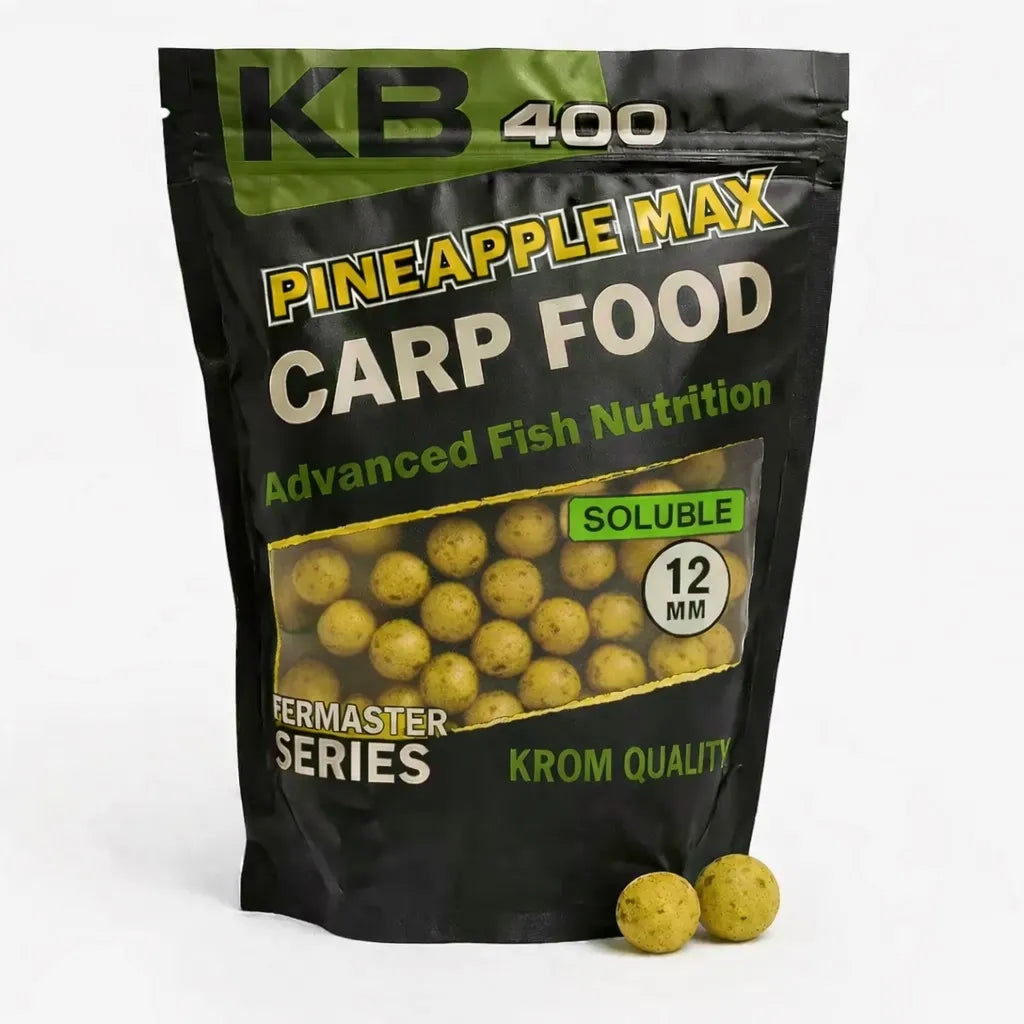 Boilies Soluble Krom Quality KR400 Pineapple Max 12mm 800G