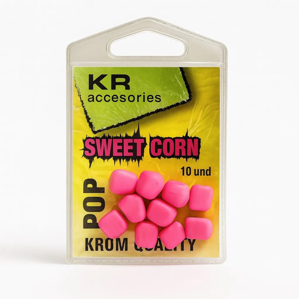 Maiz Artificial Krom Quality Artificial Rosa - Tienda Carpfishing