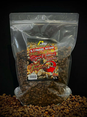 Mix Pellets Peralbaits Stimulator 3, 6, 8, 11 mm 2 Kg - Tienda Carpfishing