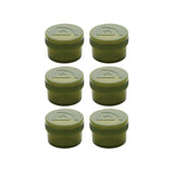 Pack de 6 botes para cebos Trakker M - Tienda Carpfishing