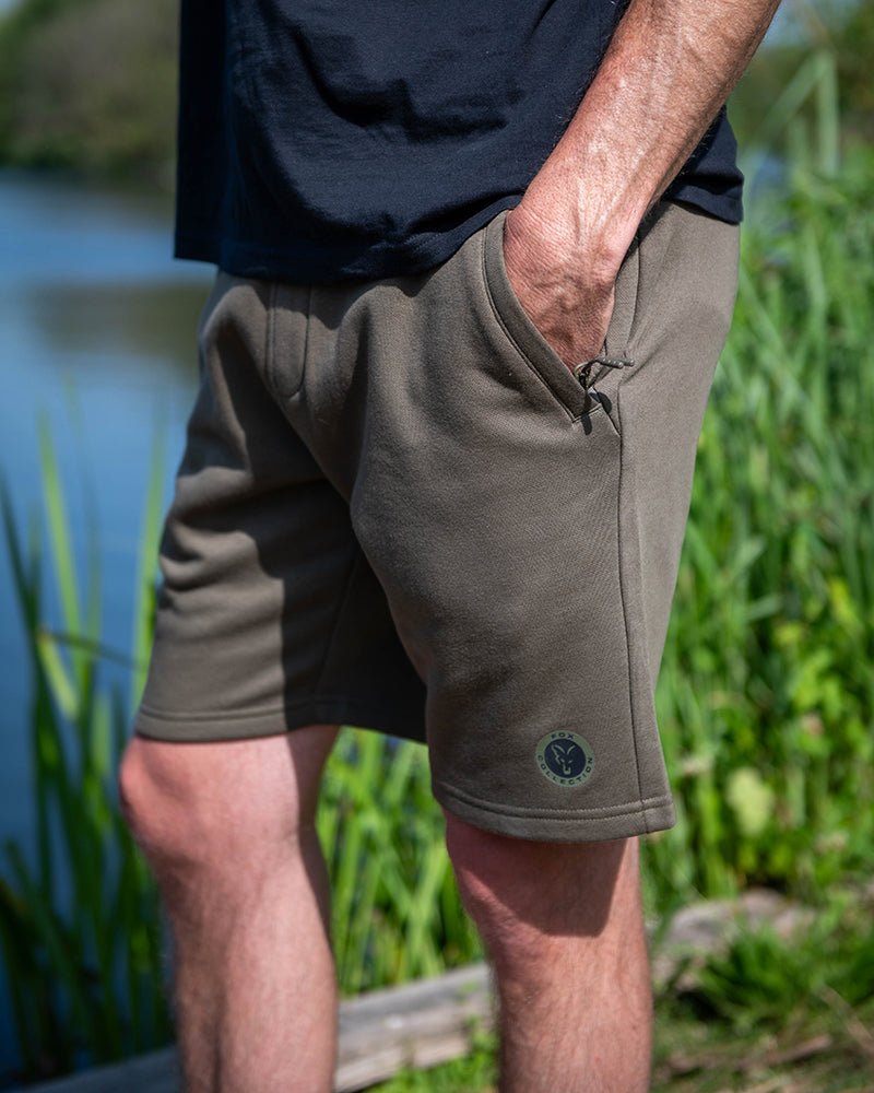 Pantalón corto Fox Collection Jogger Verde - Tienda Carpfishing