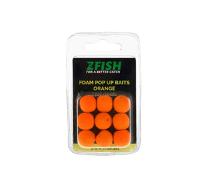 Pop Ups Zfish Foam Naranja 15 mm - Tienda Carpfishing