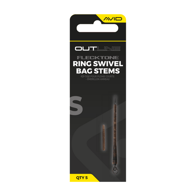 Ring Swivel Bag Stem Avid Carp Outline FleckTone S - Tienda Carpfishing