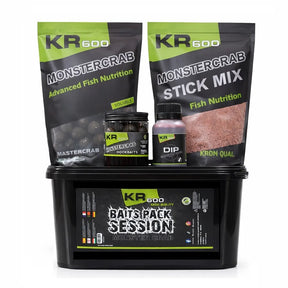 Session Pack Krom Quality KR600 Monster Crab - Tienda Carpfishing