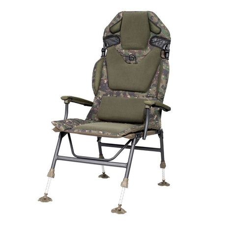 Silla Trakker Levelite Camo Alta - Tienda Carpfishing