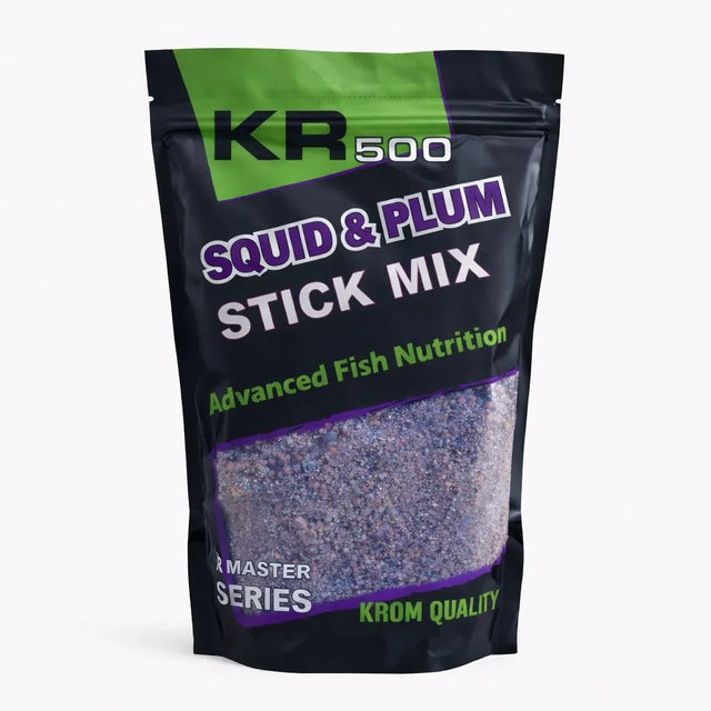 Stick Mix Krom Quality KR500 Squid & Plum 800G - Tienda Carpfishing