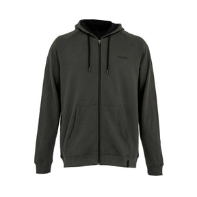 Sudadera Avid Carp Bearing Verde con cremallera - Tienda Carpfishing