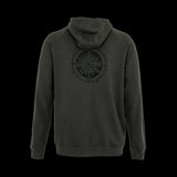 Sudadera Avid Carp Bearing Verde con cremallera - Tienda Carpfishing