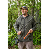 Sudadera Avid Carp Bearing Verde con cremallera - Tienda Carpfishing