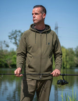 Sudadera Fox Collection Zipped Verde - Tienda Carpfishing