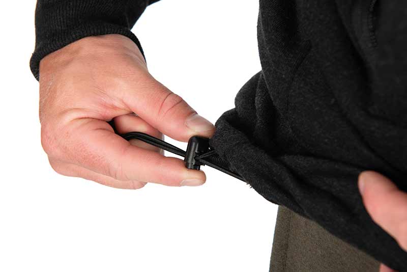 Sudadera Fox Sherpa Negra/Naranja - Tienda Carpfishing