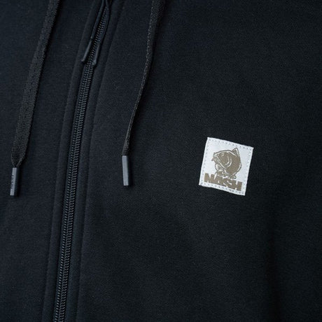 Sudadera Nash Make It Happen con cremallera Negra - Tienda Carpfishing