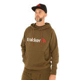 Sudadera Trakker CR Logo caqui con capucha - Tienda Carpfishing
