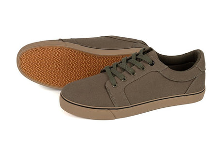 Zapatillas Fox Canvas Caqui - Tienda Carpfishing