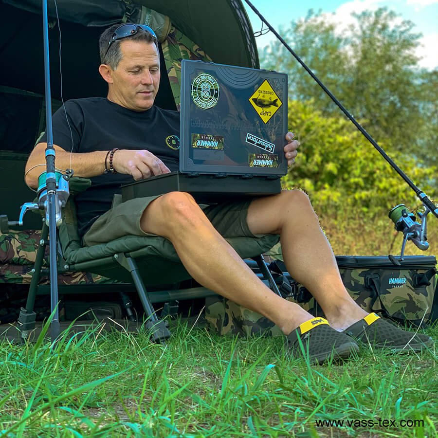 Zapatillas Vass Easy - Bac Verdes - Tienda Carpfishing