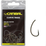 Anzuelos Canibal Curve Shank Camo 6