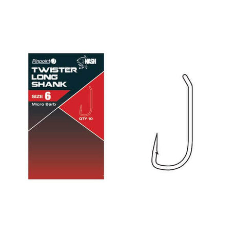 Anzuelos Nash Twister Long Shank