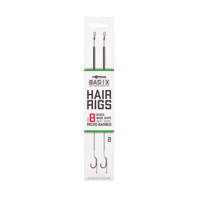 Anzuelos montados Korda Wide Gape Micro Barbed 6 18 Ib
