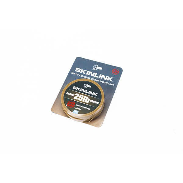 Bajo de linea Skinlink Stiff Nash Marron 10 metros