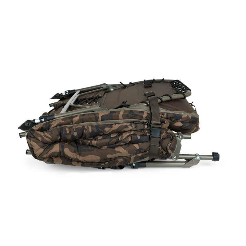 Bed Chair Fox R Series Camo con saco de dormir 2