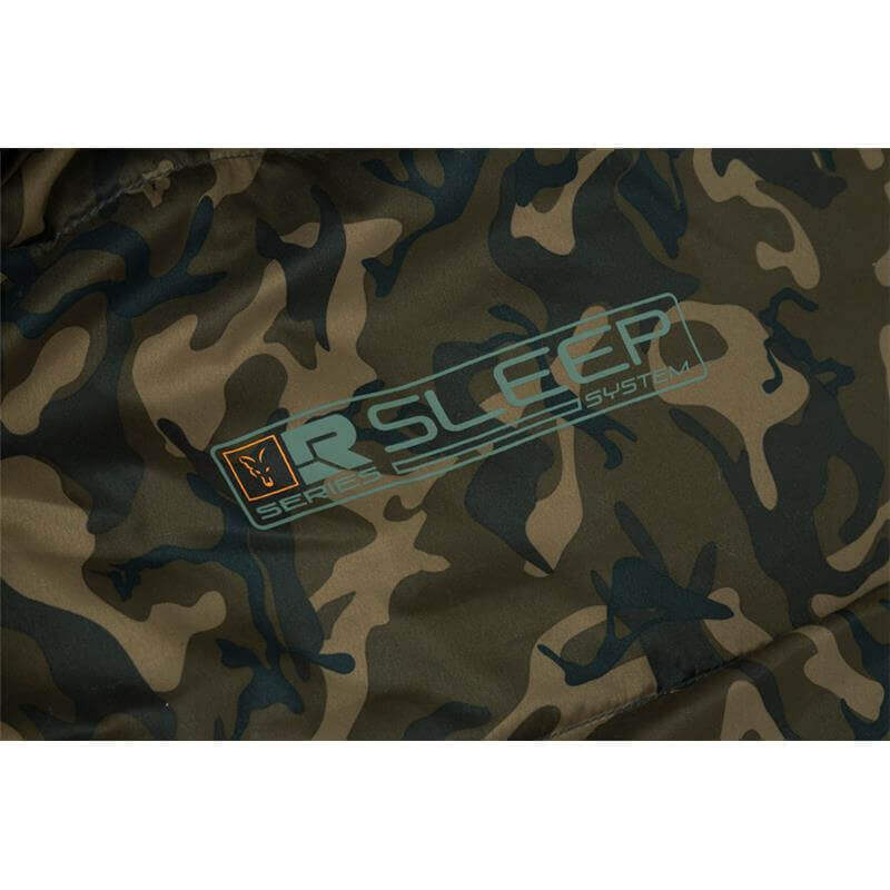 Bed Chair Fox R Series Camo con saco de dormir 5