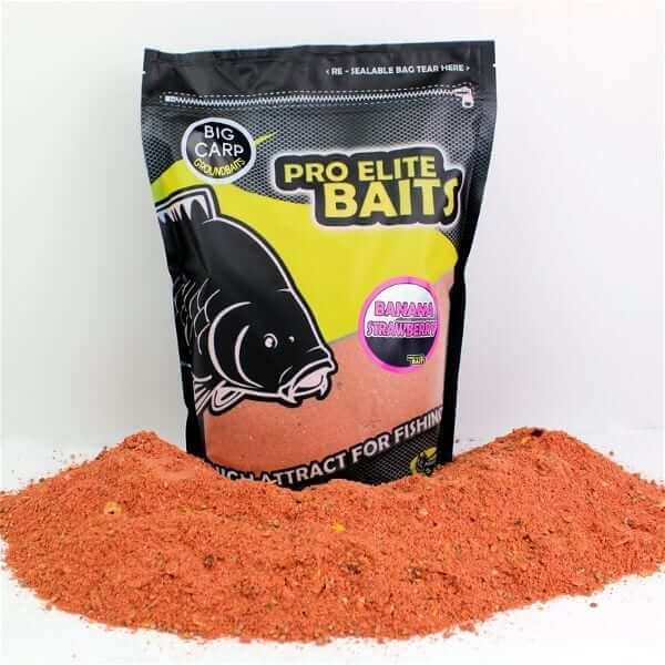 Big Carp Banana Strawberry engodo poisson fenag