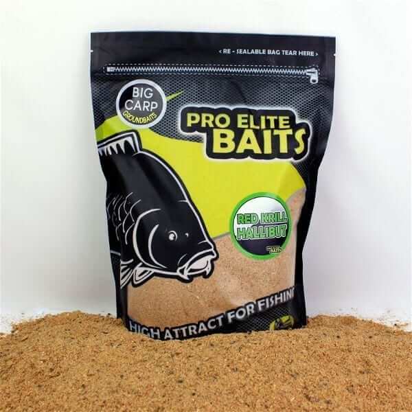 Big Carp Red Krill Hallibut engodo poisson fenag