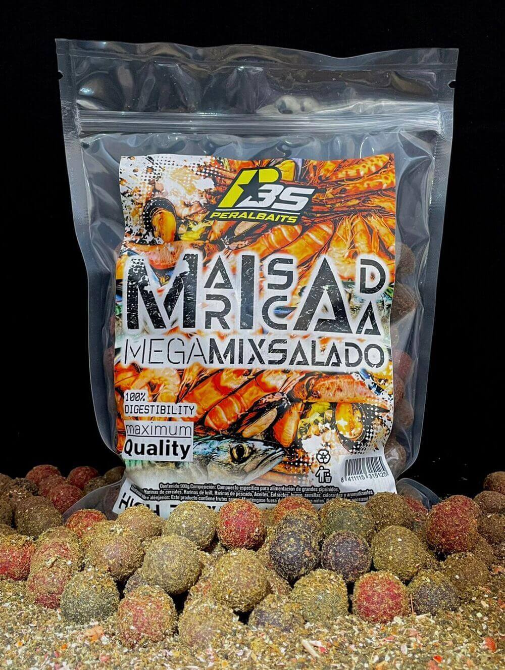 Boilies Peralbaits Mariscada