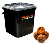 Cubo Massive Baits Boilies Red Monstroum 3Kg 18 mm