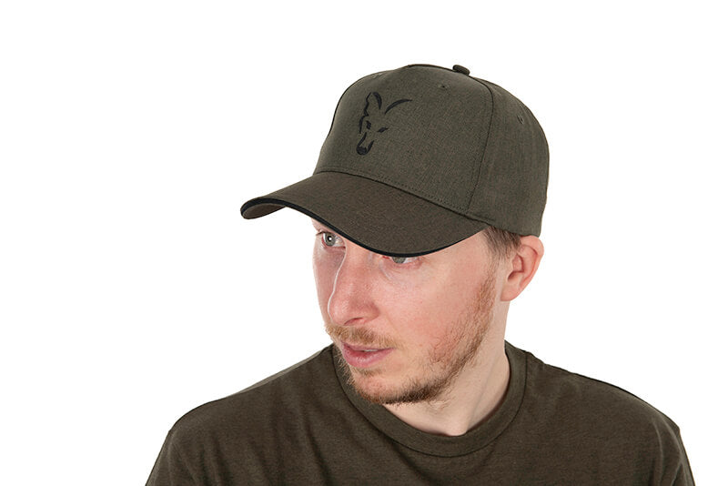 Gorra Fox Baseball Negra Verde 2