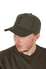 Gorra Fox Baseball Negra Verde 5