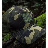 Gorra Sonik Trucker Camo Verde 1