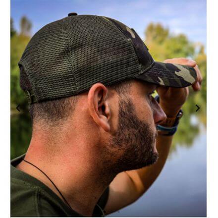 Gorra Sonik Trucker Camo Verde 2