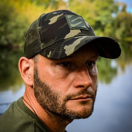 Gorra Sonik Trucker Camo Verde 3