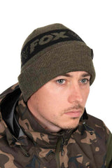 Gorro Fox Collection Negro Verde 1