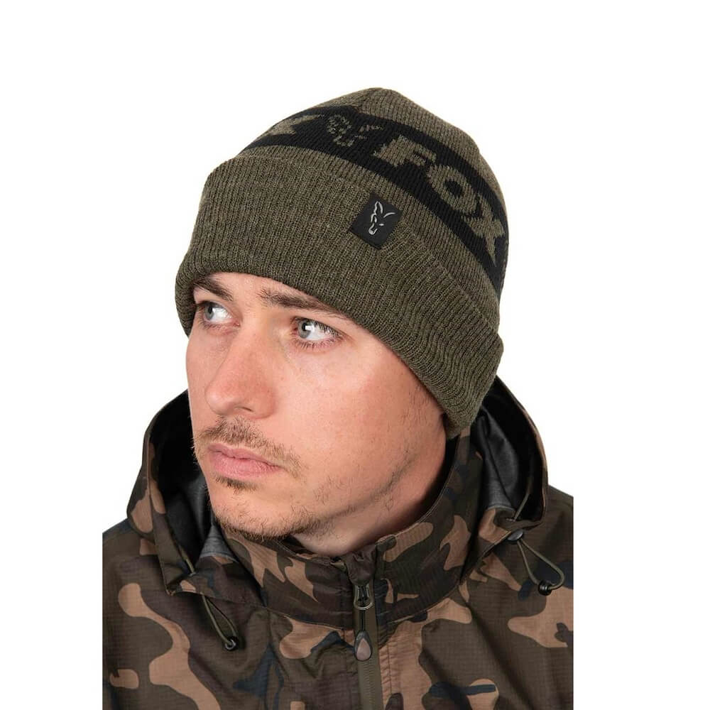 Gorro Fox Collection Negro Verde
