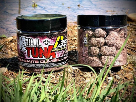 Hook Baits Dumbells Peralbaits Krill Tuna 20 x 15 mm