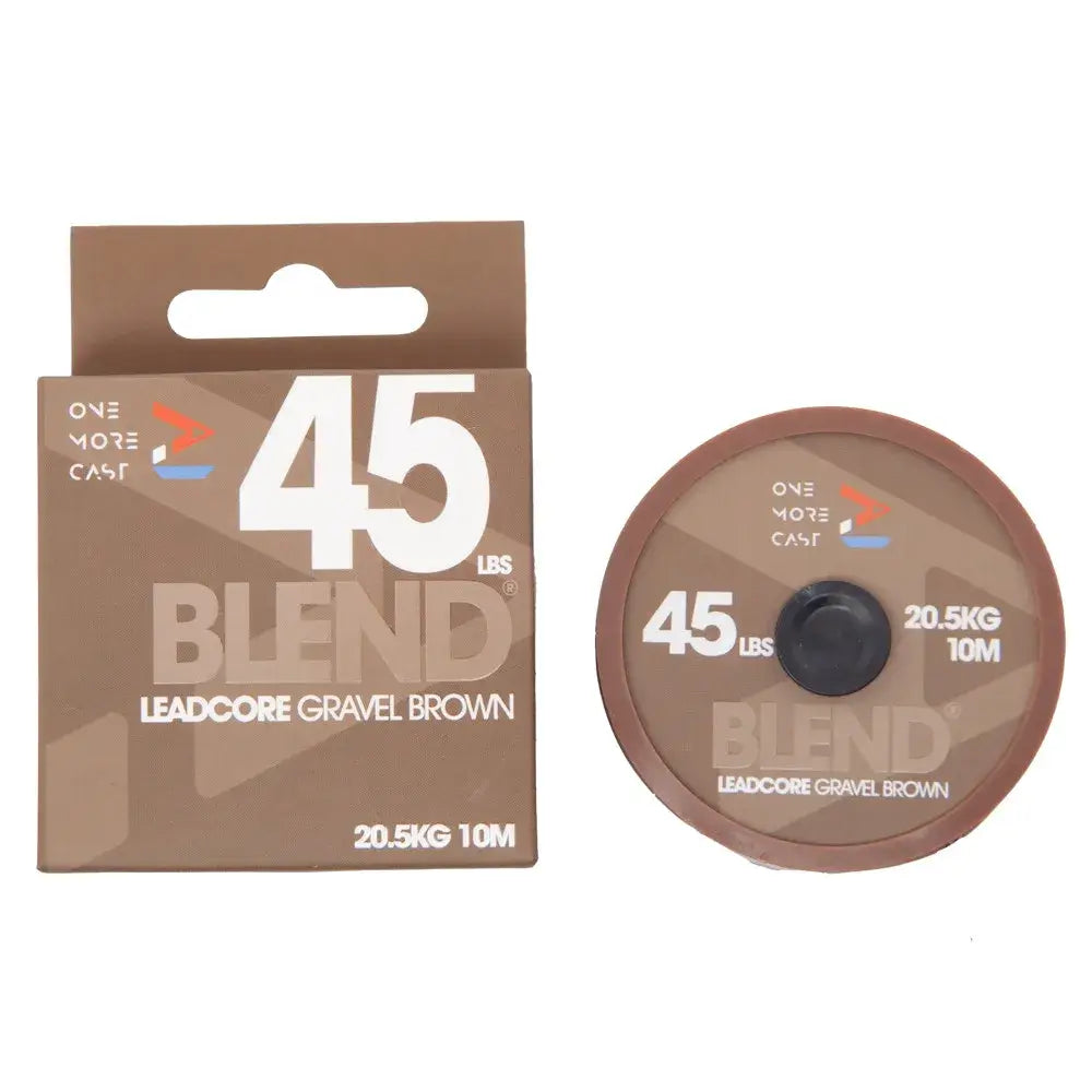 Leadcore Blend Marron 45lb 10metros