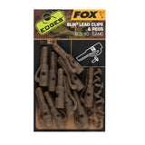 Safety Lead Clip con tope Fox Camo
