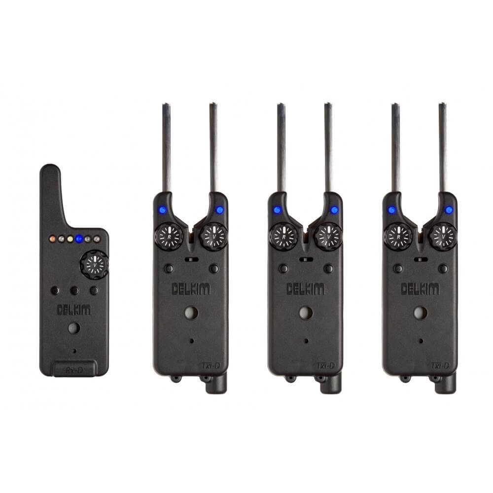 Set de alarmas 3+1 Delkim Digital Txi D Azul
