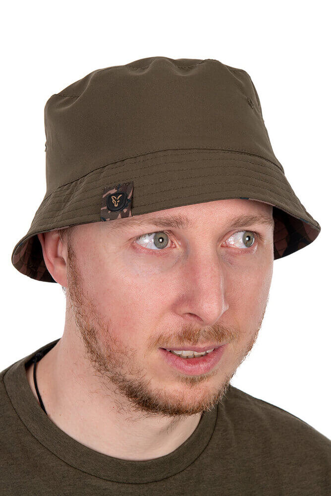 Sombrero Reversible Fox Camo Verde 1