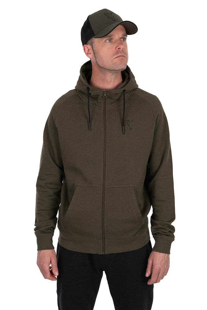 Sudadera Fox Collection LW Verde y Negra 1