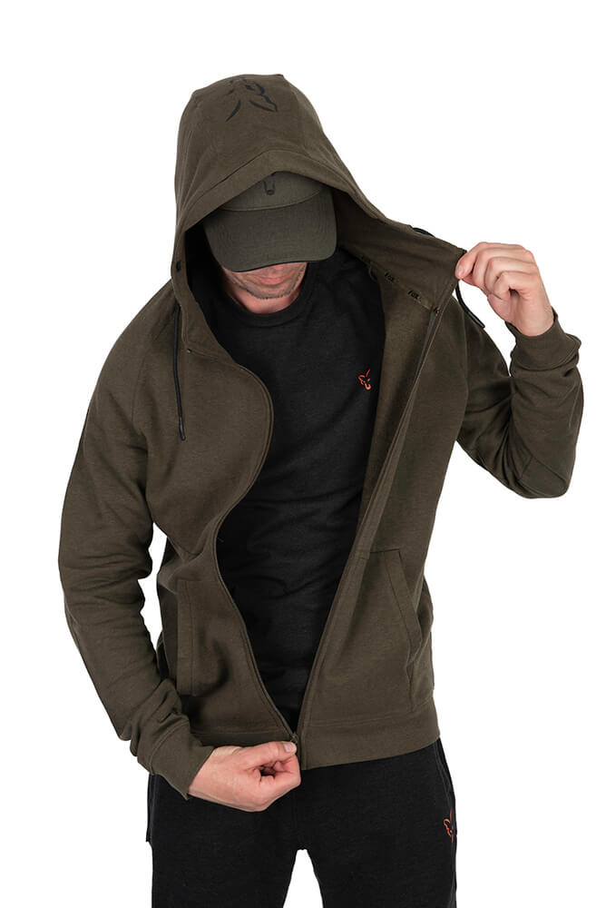 Sudadera Fox Collection LW Verde y Negra 3