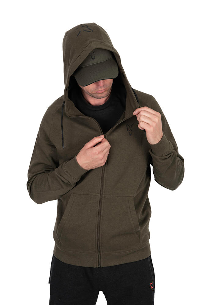 Sudadera Fox Collection LW Verde y Negra 4