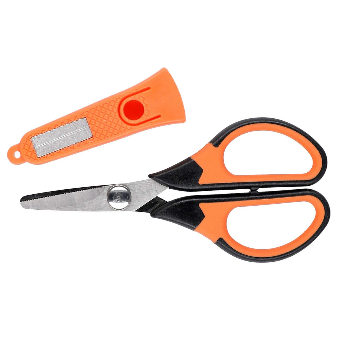 Tijeras for braid line with sharpener Mikado