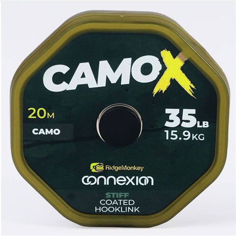 Trenzado Ridge Monkey CamoX Stiff Coated 20m